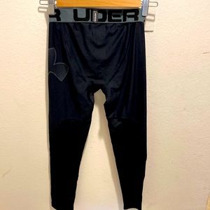 Boys UA compression tights, full length